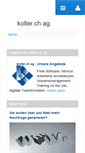 Mobile Screenshot of koller.ch